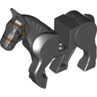 Animal, Horse, Moveable Legs with Dark Brown Bridle Print