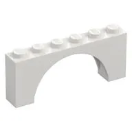 Brick Arch 1 x 6 x 2 - Thin Top without Reinforced Underside [New Version]