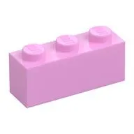 Brick 1 x 3 with Unikitty Big Eyes with Stars Looking Left Up, Open Mouth print