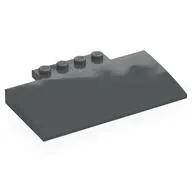Brick Curved 5 x 8 x 2/3, 4 Studs on Top