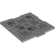 Plate Special 16 x 17 x 2/3 with 1 x 4 Recessed with Stones Print