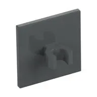 Road Sign Clip-on 2 x 2 Square [Thick Open O Clip]