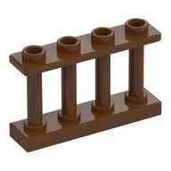 Fence Spindled 1 x 4 x 2 [4 Top Studs]