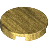 Tile Round 2 x 2 with Bottom Stud Holder