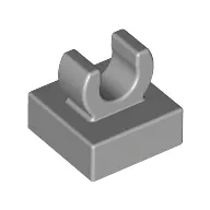 Tile Special 1 x 1 with Clip with Rounded Edges