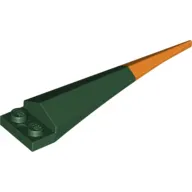 Plate Special 1 x 2 with Angular Extension and Flexible Orange Tip
