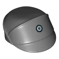 Hat / Cap Imperial Officer with Silver and Black Code Disc Print