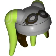 Headdress Twi'lek with Goggles and Light Bluish Gray, Dark Brown Hera Syndulla Print