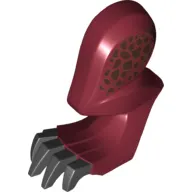 Creature Body Part, Dragon Leg, Left with Black Claws and Dark Brown Scales Print