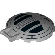 Dish 6 x 6 Inverted - No Studs with Handle with SW TIE Advanced Hatch Print