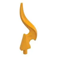 Wave / Flame Rounded Single with Pin