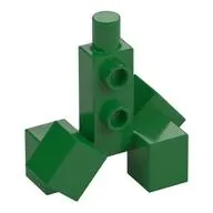 Creature Torso Blocky with Cube Feet (Minecraft Creeper)