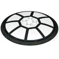 Dish 8 x 8 Inverted [Radar] with Hollow Studs and TIE Fighter Cockpit Print
