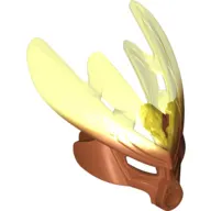 Large Figure Mask Protector with Marbled Trans-Neon Green Pattern (Protector Mask of Stone)