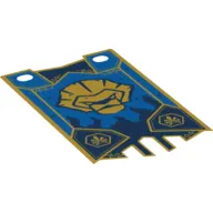 Flag 5 x 8.5 with Lion Tribe Print