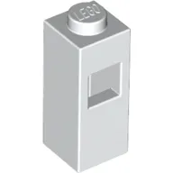Brick Special 1 x 1 x 2 with Extra Tube Side [Piece of Resistance]