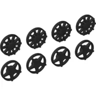 Wheel Covers 5 Spoke and 10 Spoke - for Wheel 18976 [Complete Set]