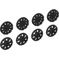 Wheel Covers 4 x Seven Spoke Y Shape and 4 x Ten Spoke T Shape - for Wheel 18976 [Complete Set]