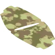 Neckwear Poncho, Wide Hole with Camouflage Print