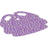 Hipwear Skirt, Rounded Pleats with Iridescent Dots (Sequins) Pattern