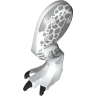 Animal Body Part, Dinosaur, Indominus Rex Leg, Left, with Pin, Light Bluish Gray Scales Print