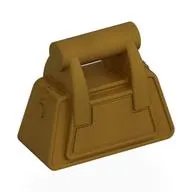 Bag / Handbag / Purse Angular with Zipper [Plain]