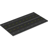 Tile 8 x 16 with Bottom Tubes with Runway Print