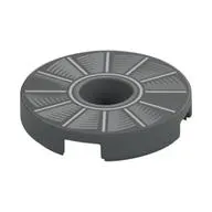 Tile Round 2 x 2 with Hole with Turbine print