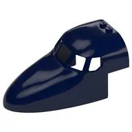 Aircraft Fuselage Curved Forward 6 x 10 Top with 5 Window Panes