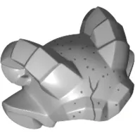 Head Top Gargoyle Horns and Ears with Speckled Stone Print