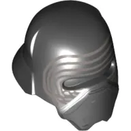 Helmet with Silver Lines Print (Kylo Ren)