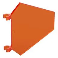 Flag 5 x 6 Hexagonal with U Clips