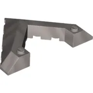 Brick Wedged, Sloped 45° 6 x 8 with Pointed Cutout