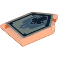 Tile Special 2 x 3 Pentagonal with Nexo Power Shield Print - Giant Growth