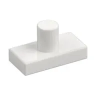 Tile Special 1 x 2 with Minifig Neck Pin