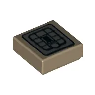Tile 1 x 1 with SW Rebel Alliance Jetpack Print