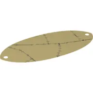 Sail, 8 x 18 Oval with Rips and Clamps Print