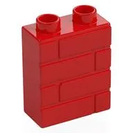 Duplo Brick 1 x 2 x 2 Brick Effect