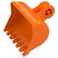 Duplo Front End Loader Bucket with Locking Ring - 7 Teeth