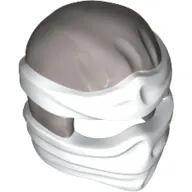 Wrap with Short Back Knot, White Pattern