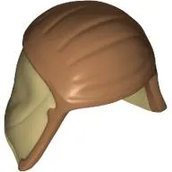 Cap and Neck Protector with Medium Nougat Print (Pao)