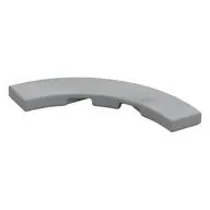 Tile 4 x 4 Curved, Macaroni