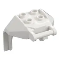 Plate Special, 2 x 2 Studs and Handle, Closed Ends (Mech Chest Plate / Armor)