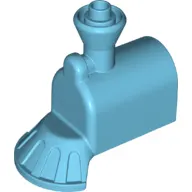 Duplo Train Front, Steam Engine with Cow Catcher [Plain]