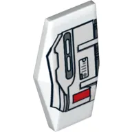 Large Figure Armor Plate, Small with Mechanical Print