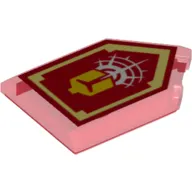 Tile Special 2 x 3 Pentagonal with Nexo Power Shield Print - Commanding Shout