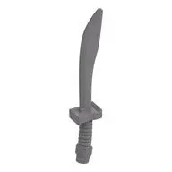 Weapon Sword / Saber with Curved Blade and Hilt