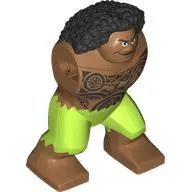 Body Giant with Lime Pants Pattern, Maui Print