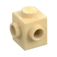 Brick Special 1 x 1 with Studs on 2 Adjacent Sides
