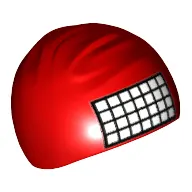 Hat / Swimming Cap with White Calendar Grid Print